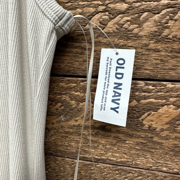 Old Navy Cream Sleeveless Maxi Sundress size large New with tags - Picture 4 of 7